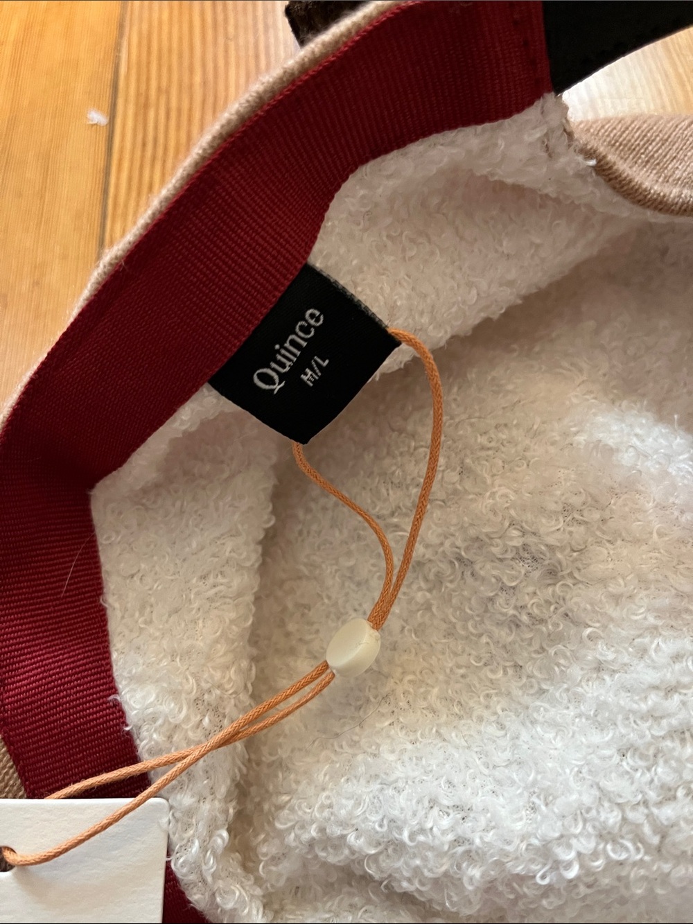 NWT Quince cashmere baseball hat - Picture 5 of 7